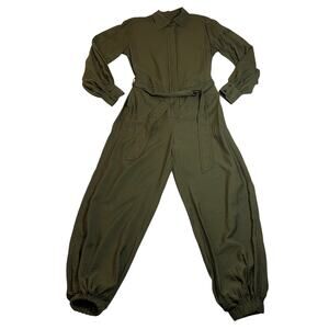 Banana Republic Long Sleeve Ankle Length Jumpsuit Size XS  Casual Utility